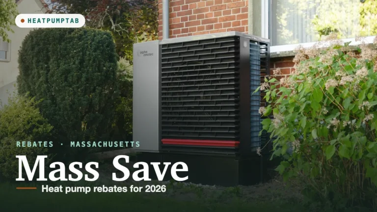 Mass Save: Heat pump rebates for 2026